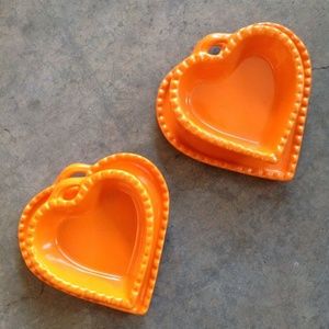 Ramekins Williams Sonoma Orange Ramakins & Plates